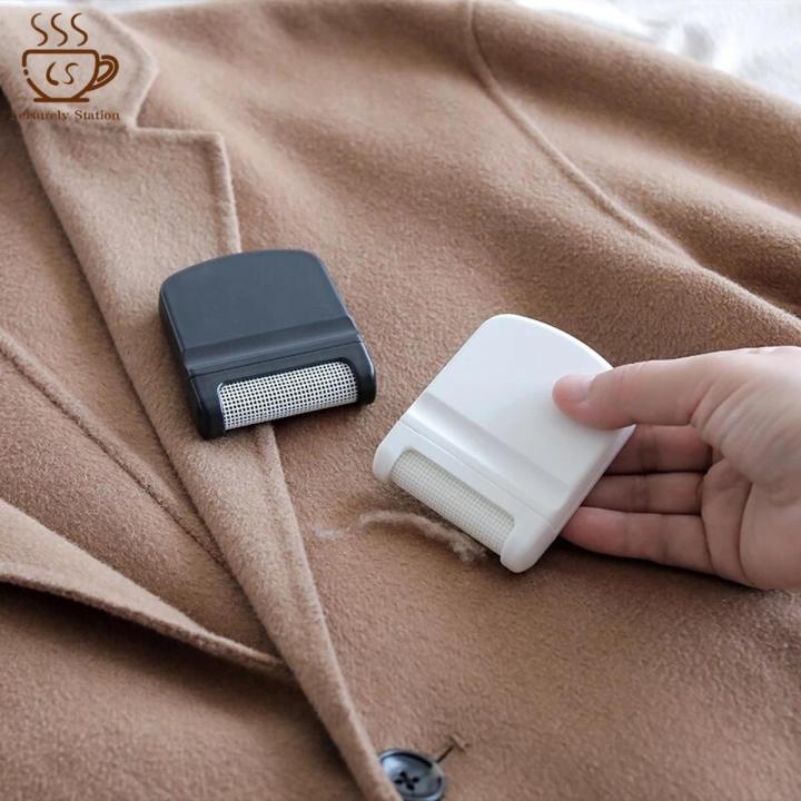 Mini Manual Portable Lint Remover Machine Epilator Woolen Cloth Sweater Bed Sheet Shaver Laundry Cleaning Hair Ball Trimmer Depilator Tools