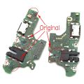 Original For Huawei P30 lite Nova 4e Dock Connector Micro USB Charger Charging Port Flex Cable Board With Microphone. 