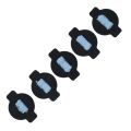 5Pcs Water Wick Cap kit for iRobot Braava 380 380t 320 Mint 4200 4205 5200 5200C. 