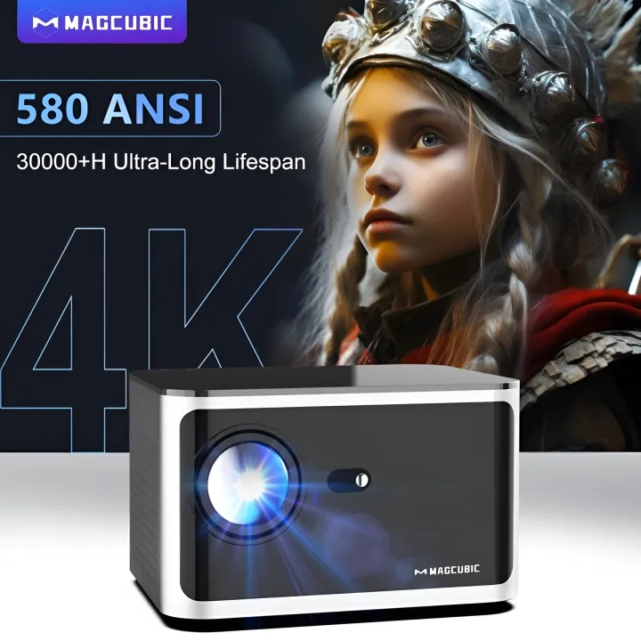 HY350%20Projector%20580ANSI%20Android11%204K%201920*1080P%20Dual%20Wifi6%20Voice%20Control%20Allwinner%20H713%20Electronic%20Focus%20BT5.0%20Home%20Office%20Cinema%20Projector%20-%20Image%202