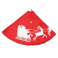 Migeet 40 Inch Christmas Tree Skirt Reusable Xmas Tree Skirt for Christmas Decorations Happy Thanksgiving Day Wedding Holiday Festivals Gift. 