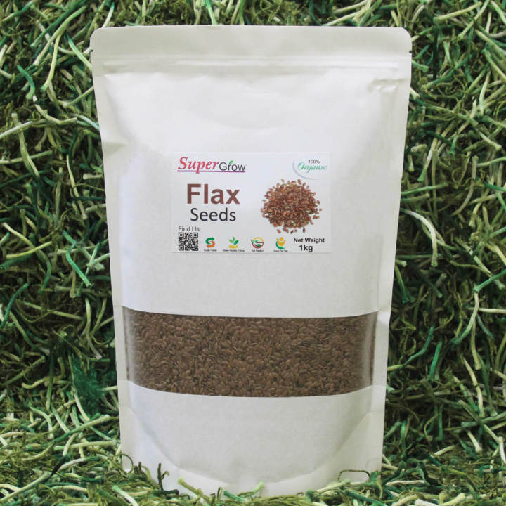 Fresh & Clean Flax Seeds (1KG)