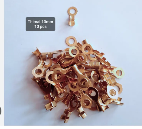 10 pcs Thimal 10mm for Wiring or Ground wiring for motorcycle car bus Wiring Harness Electrical Acessorie