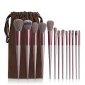 1 【HOT】 13 PCS/Lot Makeup Brushes Set Eye Shadow Foundation Women Cosmetic Powder Blush Blending Beauty Make Up Tool. 