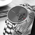 【DM bag factory Store】WoMaGe Turntable Men's Watch Men Watch Fashion Mens Watches Luxury Full Steel Wrist Clock Saat Masculino. 