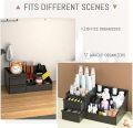 Makeup Organizer with Drawers, Countertop Organizer for Vanity, Bathroom and Bedroom Desk Cosmetics Display Case. 
