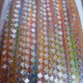 Original Fancy Mirror Lace Small size For Clothes | 5 Different Colors Available | 5 Yard/Ghaz. 