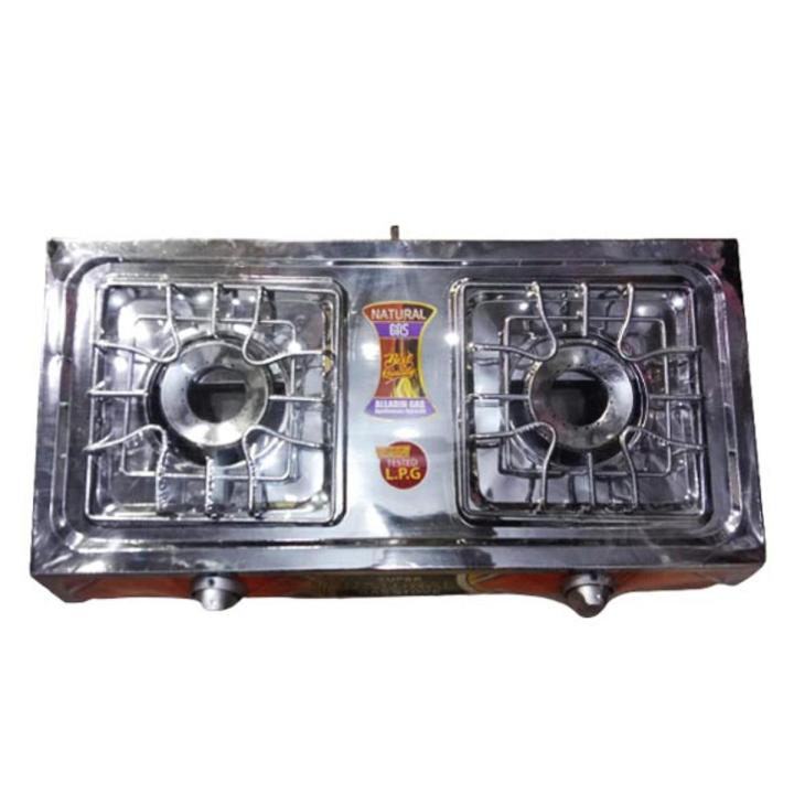 Super National Automatic LPG Stove 2 Burner / Gas Chula / Small Gas Stove/ Double Burner