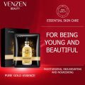 Veze 24K Pure Gold Hyaluronic Acid Nourishment Strong Moisturizing Face Sheet Mask. 