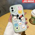 JIUMOO For VIVO Y30 vivo Y30i vivo Y50 Case Cartoon Cute Mickey Macaron Colorful Lovely Cream Wave Border Soft Clear Shockproof Phone Cases Creative Camera Transparent Casing Simple Gentle Protective Cover. 