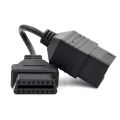 Car OBD II Cable for Toyota 17Pin to 16Pin OBD 2 Female Diagnostic Connector for Toyota 17 Pin OBDII Adapter. 