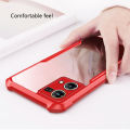 Tokifu OPPO F21 Pro Casing Hard Case Clear  Lens All-inclusive 4 Sides TPU Reinforced Corners Shockproof Back Cover. 