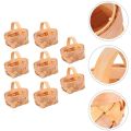 8PCS Mini Woven Baskets with Handles for Party Favors Crafts Decor Photo Prop. 