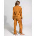 Galaxy Pajama Suit Camel Brown. 