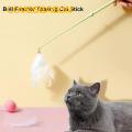 Funny Cat Toys Interactive Cat Toy with Feather Relieve Boredom Stress Training Fun for Cats Durable Cat Toys. 