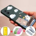 3 in 1 Case for VIVO Y36 y16 y17s y02s v25 pro V25E 4g y27s Y27 y22 y22s y35 5g back cover Softcase shockproof Cover new design aesthetic with holder and soft film YTMCBZJXX01. 