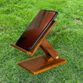 Universal Adjustable Phone & Tablet Stand | Foldable, Portable Design for Smartphones & Tablets of All Sizes | Hands-Free Viewing & Comfort | Perfect for Desktops, Travel & More | Wooden Phone Holder. 