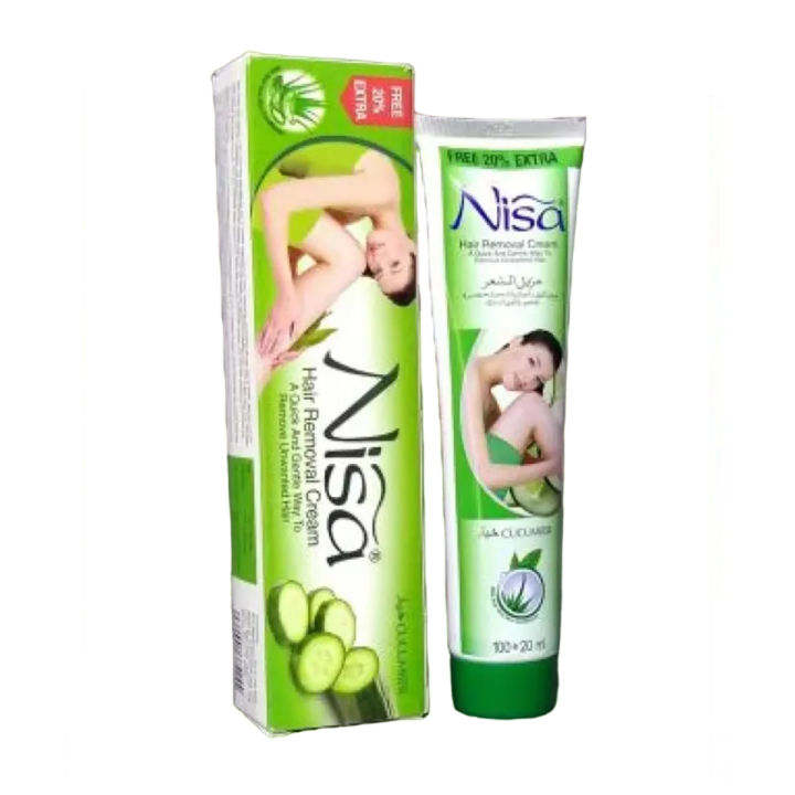 Nisa Hair Removal Cream cucumber 120 ml