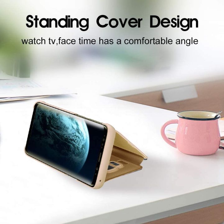 Samsung%20Galaxy%20S10%20Lite%20Luxury%20Mirror%20View%20Flip%20Case,%20Full%20Body%20Camera%20Protection%20Front%20and%20Back%20Cover%20-%20Image%207