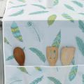 Printed Fridge Dust Cover Waterproof Refrigerator Dustproof Cover with 6 Pocket Household Freezer Top Hanging Bag Fridge Storage Bag Appliance Protector Organizer Washing Machine Top Cover. 