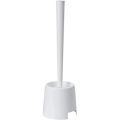 IKEA Toilet Brush/Holder, Black/White. 