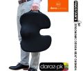 FixOrtho Ergonomic Coccyx Cushion for pain relief -TailBone - Sciatica - Piles / Doctor Approved Design. 