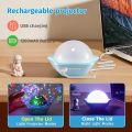 Baby Night Star Projection Light - 96 Lighting Modes Star Lights for Bedroom, 360° Rotating + 2 Films + Rechargeable.. 