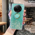 Phone case For Redmi A3X Back cover Glitter Starry Sky Bling Ring Lanyard Shiny Transparent Holder Stand Girls Soft Cover For Mi Xiaomi Redmi A3X Cover cases. 