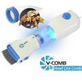 Electric V-Comb Head Lice Removal Machine with 5 Filters | Anti-Lice Treatment for Nits & Dandruff. 