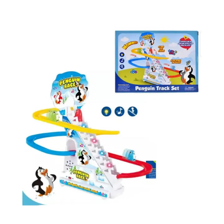 Electric%20Penguin%20Climbing%20Stair%20Toy%20With%20Light%20And%20Music%20Penguin%20Track%20Set%20For%20Kids%20by%20MMT%20-%20Image%205