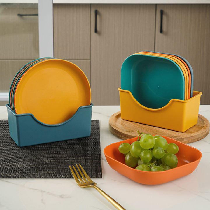 10Pcs%20Multi-Function%20Eco-Friendly%20Unbreakable%20Dinner%20Plates%20%E2%80%93%20Premium%20Wheat%20Straw%20Square%20Plastic%20Plates%20%E2%80%93%20BPA-Free,%20Microwave%20&%20Dishwasher%20Safe%20%E2%80%93%20Ideal%20for%20Picnic,%20Camping,%20Travel,%20Kitchen%20&%20Daily%20Use%20%E2%80%93%20Durable,%20Lightweight%20&%20Stylish%20Specialty%20Saucer%20-%20Image%205