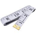 Pack of 2 Dual Side Measuring Tape - Colorful Tailor 60 Inch 150 cm Double Scale Measurements Sewing Cloth Tailor Soft Tape for Family Measure - Multicolor. 
