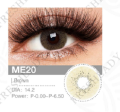 Best eye lenses Three Tone natural misty grey Color 1 Pair of Contact Lens Multi Color artificial eye lenses With Full Kit. 