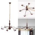 Antique 1:87 HO Scale Metal Ceiling Light Hanging Chandelier for Model. 