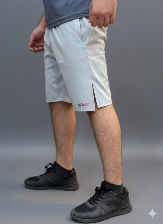 Men’s Gym Shorts – Breathable Stretch Cut-out Sports Shorts for Workout ...