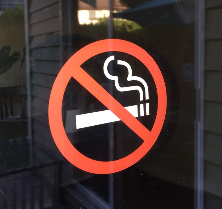 NO%20Smoking%20Warning%20Alert%20Sign%20Sticker%20Outdoor/Indoor%20(4%20Pack)%204"%20x%204"%20NO%20Smoking%20Warning%20Alert%20Stop%20Smoke%20Window%20Door%20Wall%20Decal%20Sticker%20-%20Image%202