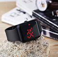 Sport Silicone LED Watches Fashion Hot Selling Wrist Watch Digital Cool Gift Clock | Simple & Soft Silicon Strap | Pastel Colors For Men. 
