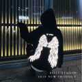 Angel Wings Reflective Glow In Dark Fleece Full Sleeves Pull Over Hoodie For Men & Women. 