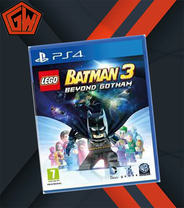 PLAYSTATION 4 DVD LEEGO BATMAN 3 PS4 GAME