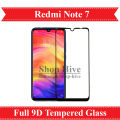 Xiaomi Redmi Note 7 Full Black 9D|5D|6D|10D|11D|21D Tempered Glass Screen Protector Edge to Edge Full Glue Premium Quality Film For Xiaomi Redmi Note 7. 