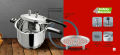Alpha Pressure Cooker Stainless Steel With 4 Safety Devices. 