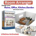 Room Arranger: Creates 3D models of room layouts .(Lifetime Activated). 