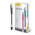 Dollar Jetflow Pen – 0.7mm Fine Tip | Pack of 10 Pens | Smooth Writing with Gel-Like Ink | Quick-Drying | Dollar Jetflow Hybrid Ball Pen | Ballpoint Pens – for Office, School, & Everyday Use | Dollar Pens. 