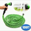 Garden Pipe 100 Feet And 50 Feet-Car Washer - Water Hose Pipe - Hand Shower - Water Pipe For Garden - Magic Hose Expandable Stretch Hose Pipe With Spray Gun.. 