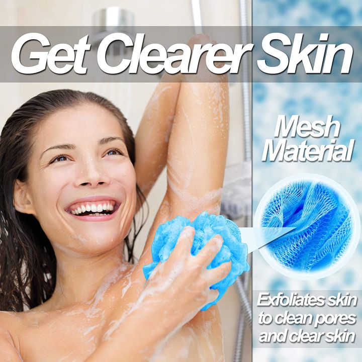 PACK%20OF%202%20Big%20Candy%20Mixed%20Bath%20Balls%20Rich%20bubbles%20Body%20Flower%20Bath%20Sponge%20Shower%20Brush%20Body%20Wash%20Scrubber%20Mesh%20Soft%20Puff%20Body%20Cleaning%20scrub%20Soft%20and%20Gentle%20Bath%20Ball%20&%20Shower%20Sponge%20Bath%20Ball%20Loofah%20-%20Image%208