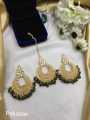 new collection Golden Tikka and Earrings Set For Women. 