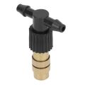 10Pcs Adjustable Brass Spray Sprinkler Heads Misting Watering Irrigation Nozzle. 