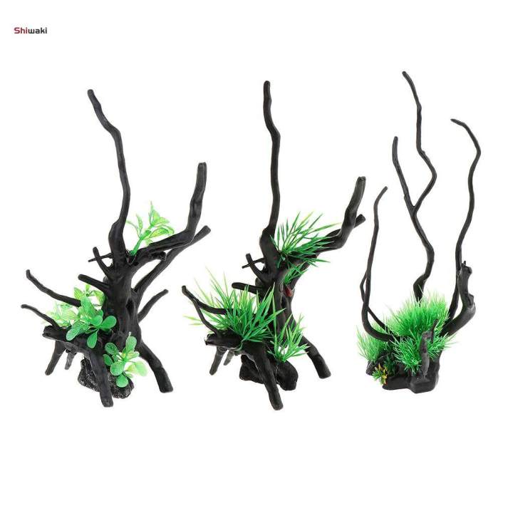 Aquatic Grass Artificial Tree Decor Grass for Home Fish Tank Small Leaves