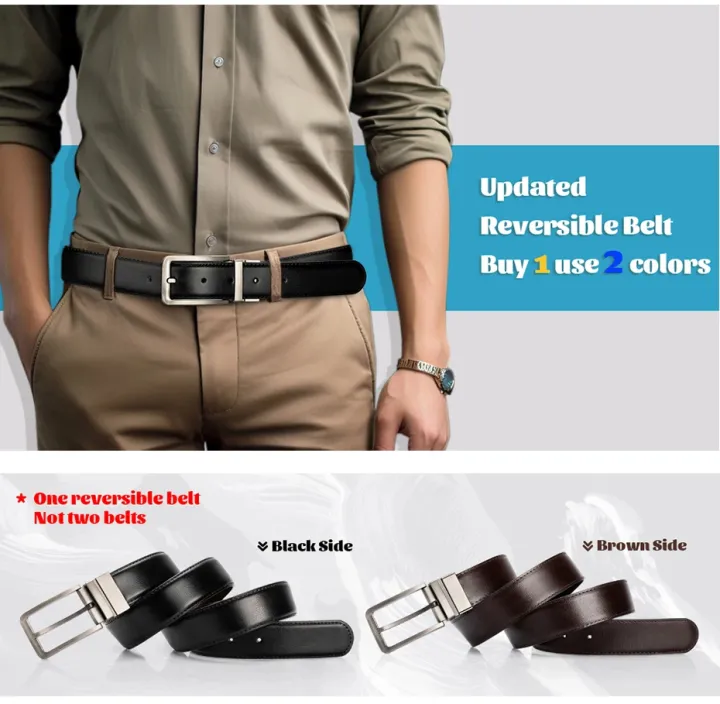 Pure%20Leather%20Belt%20For%20Men%20-%20Image%202
