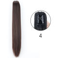 Straight catcher hair extension for girls, ponytail hair extension-medium brown. 